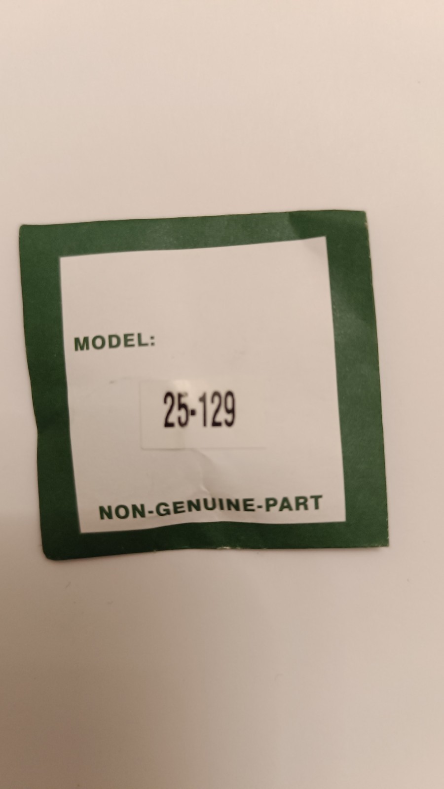 Rolex 25-129 Compatible Plastic Glass