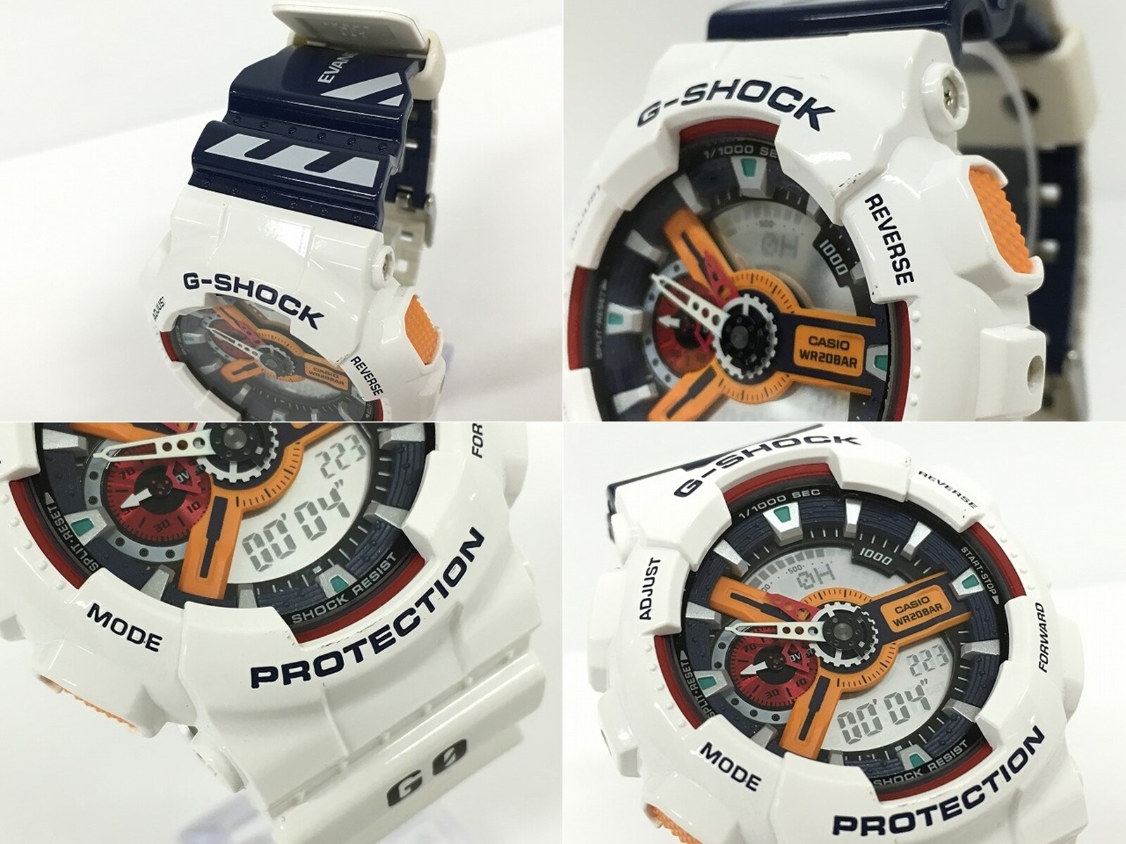 CASIO G-shock GA-110PS-7AJR Watch Rei Ayanami Neon Genesis Evangelion Plug Suit