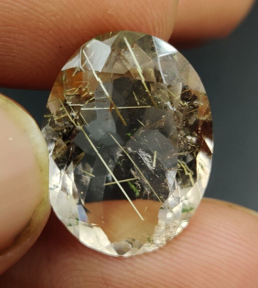 14.30 Carat Rutilated Quartz H-116
