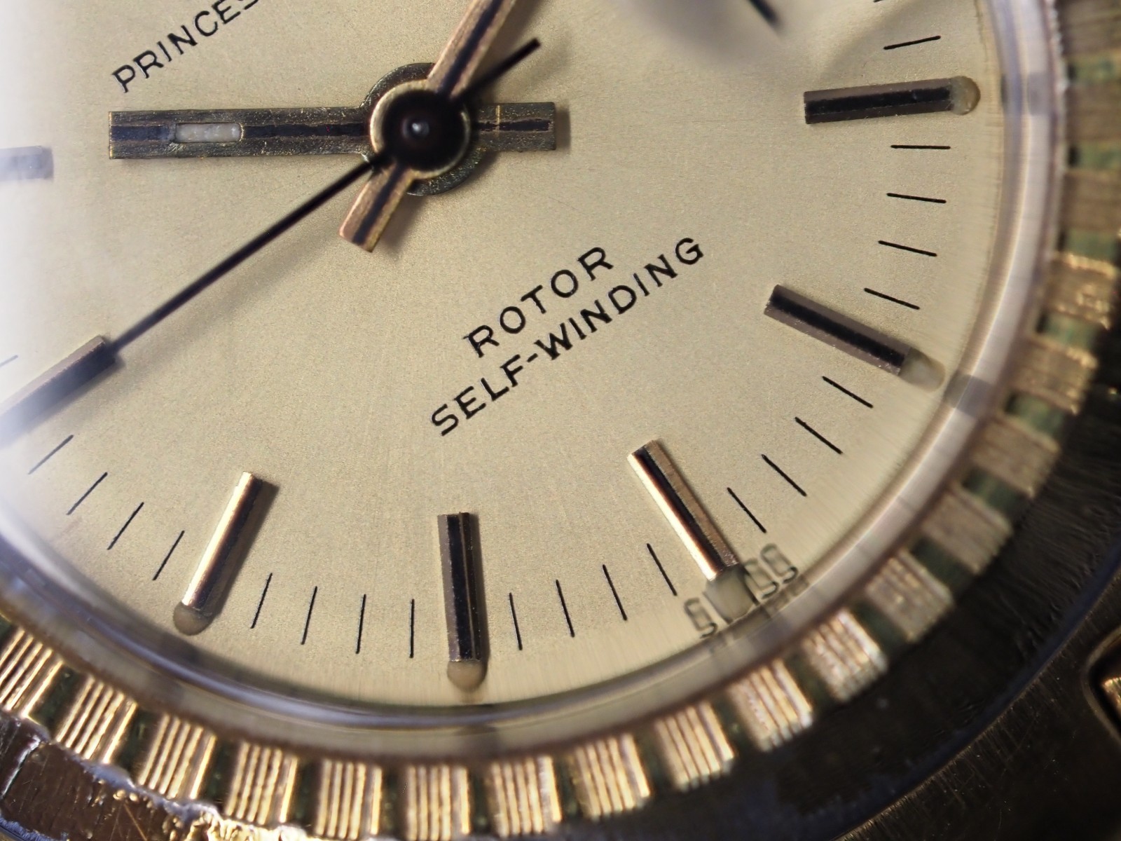 Tudor Princess Oysterdate 26mm 9301/3 Gold Plated Champagne Dial 1974