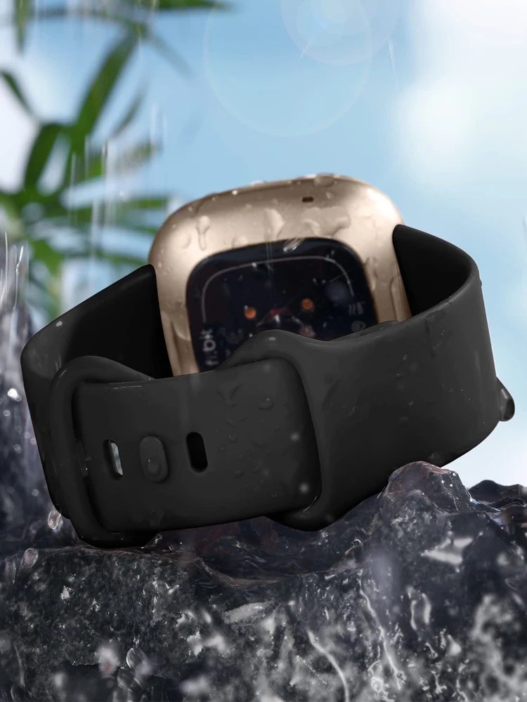 For Fitbit Versa 3/4/Sense Silicone Strap Wristband Replacement Watch Band Sport