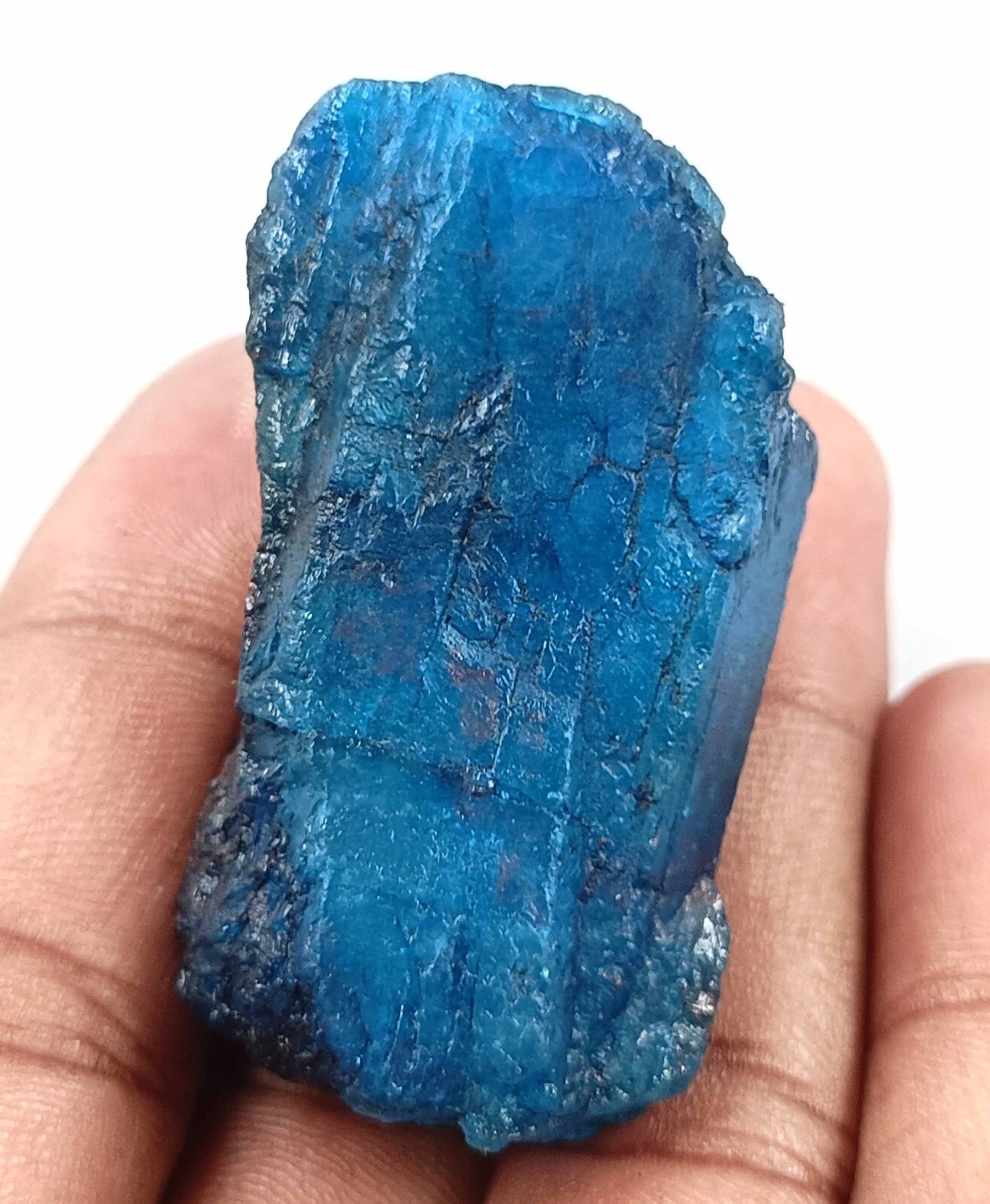Natural Raw Kashmiri Sapphire 250 Ct Uncut Rough Certified Loose Gemstone 5DOB