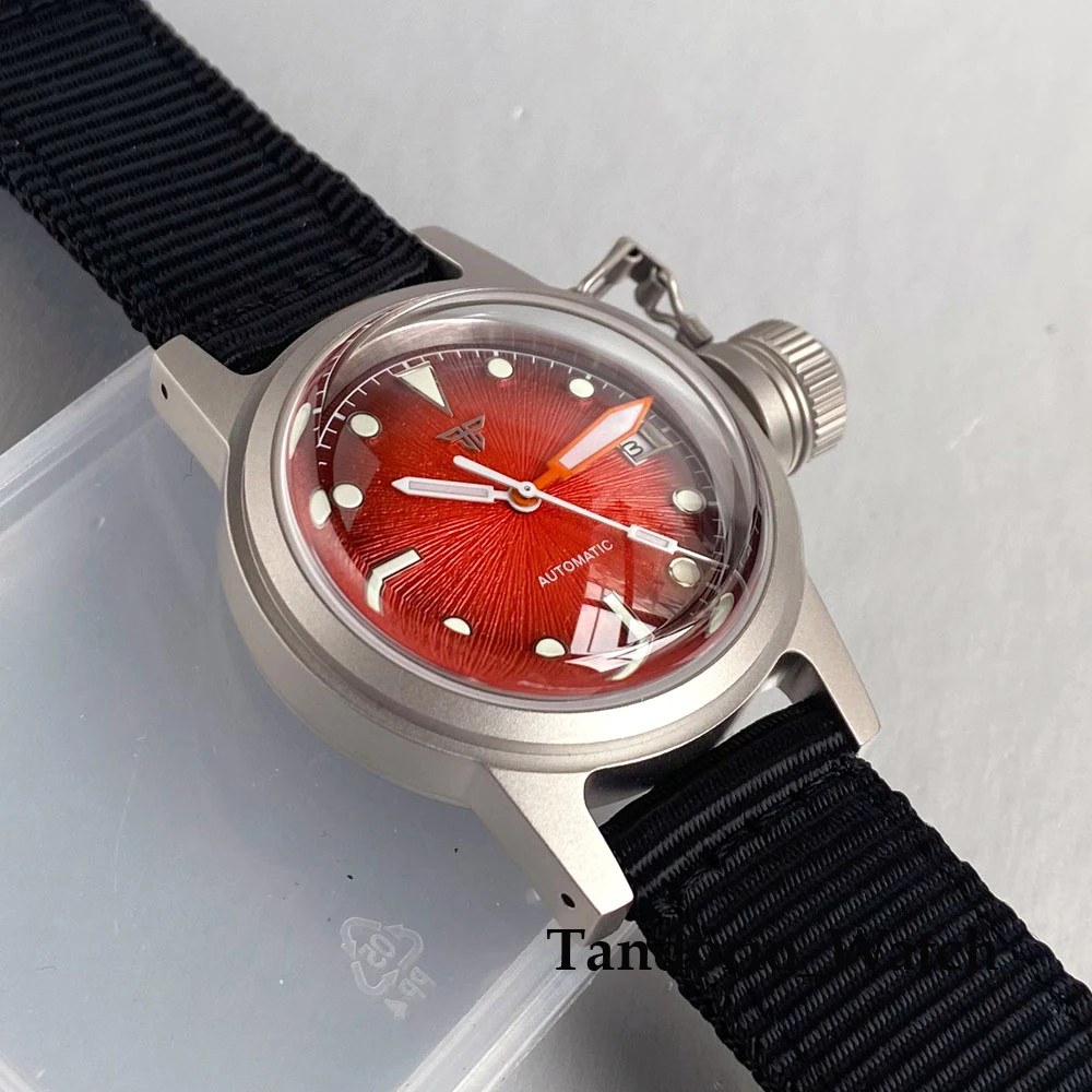 Tandorio 36mm Domed Sapphire Glass Asia 2824/Miyota 8215 Men’s Mechanical Watch