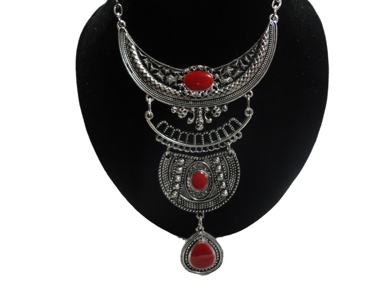 Handcrafted Moroccan Berber Crescent moon Necklace
