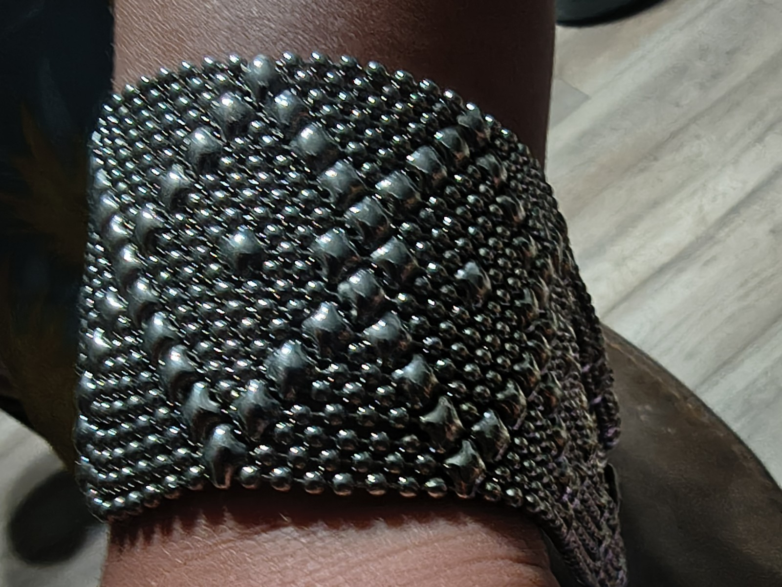 SG Liquid Metal Silver Mesh Bracelet 7 1/4″ B10