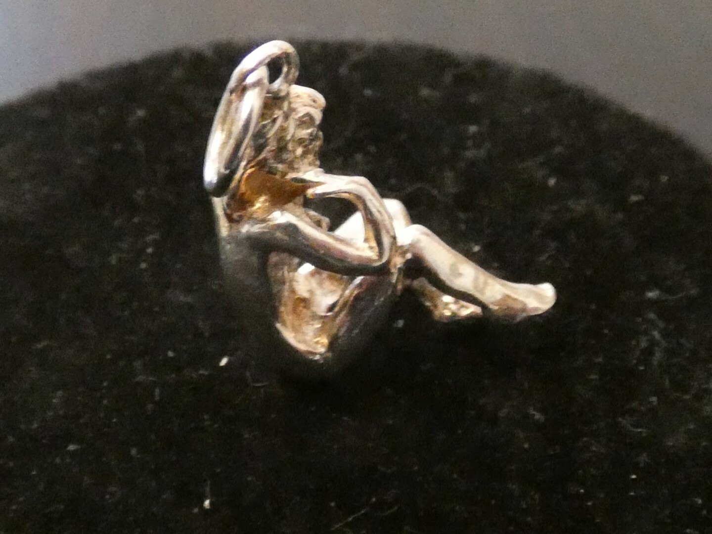 925 Sterling Silver Zodiac Sign Pendant Virgo Approx 1.5cm 3.1g T-1537