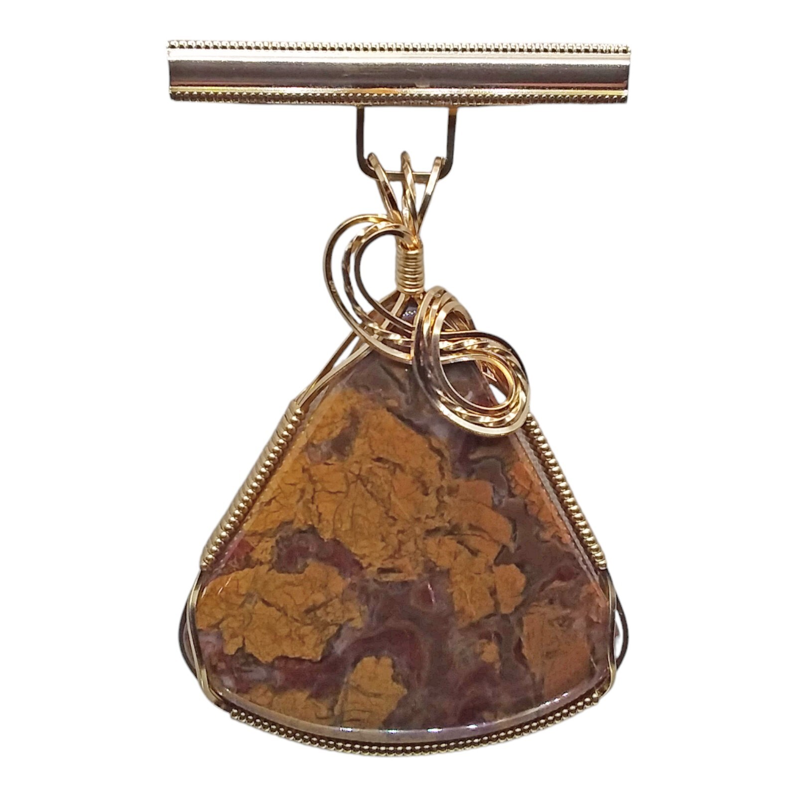 Pendant/Charm to Brooch Converter, convert pendant to brooch, item #2058