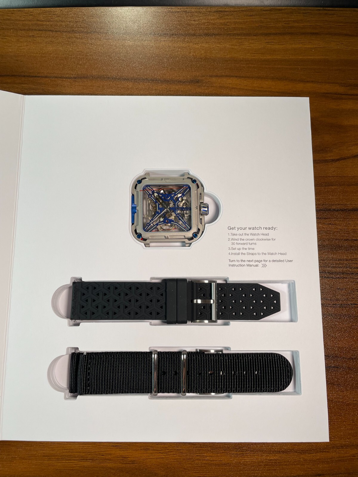 CIGA Design X Series Skeleton Automatic Mechanical Stainless Steel Watch