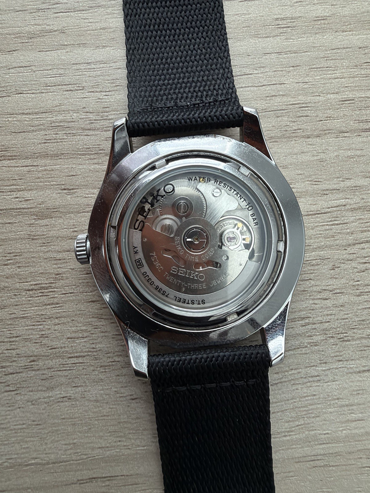 Seiko Men’s 5 Automatic Watch SNZG15K1