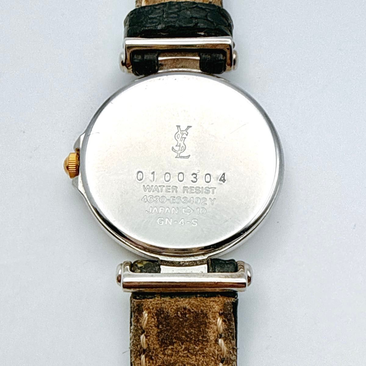 A116 item original belt YSL Yves Saint Laurent ladies watch