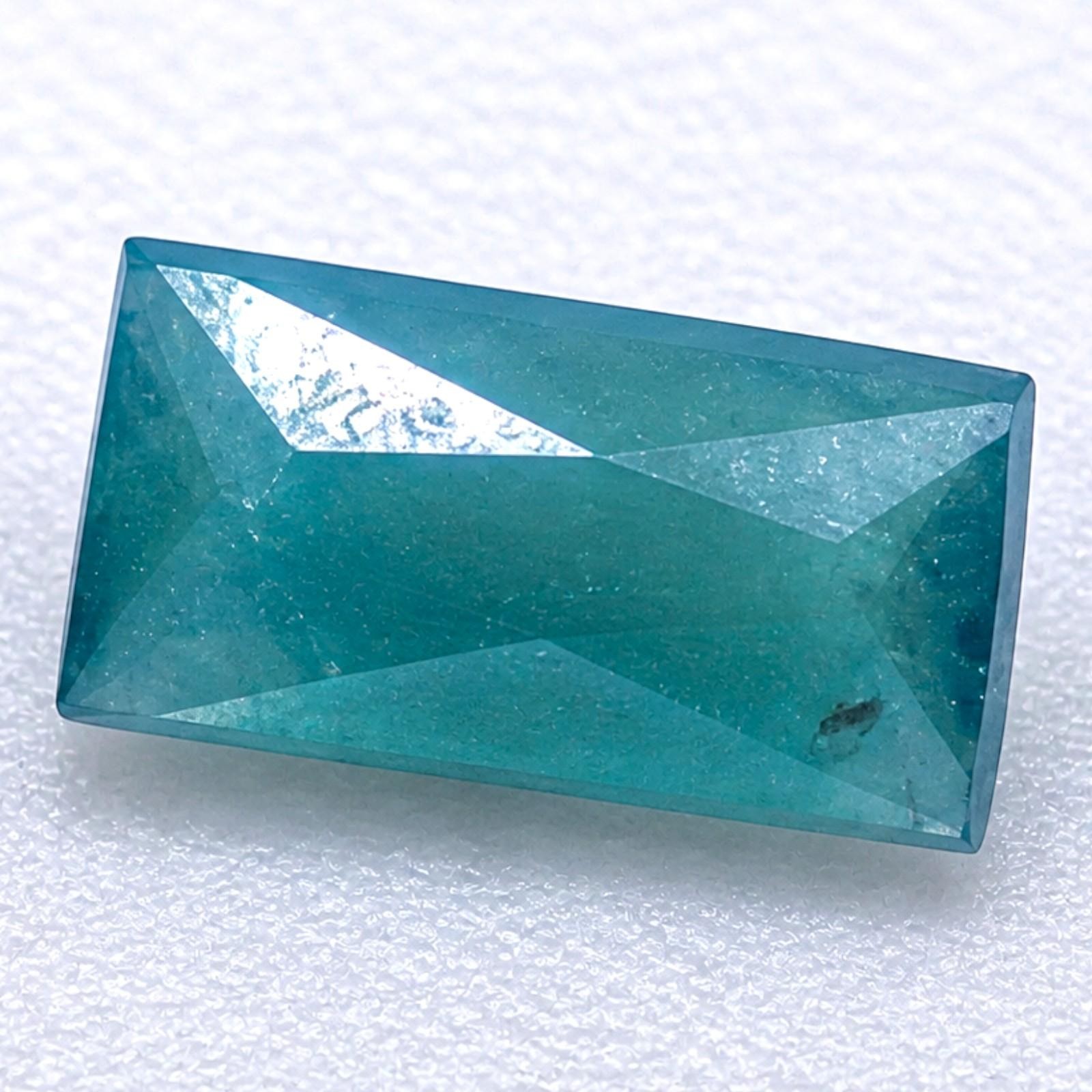 0.11 ct GRANDIDIERITE – MADAGASCAR Natural Rare Untreated Faceted Collector Gem