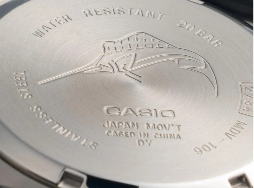 CASIO MDV106DD-1A1V Mens DURO 200M ALL METAL w Date Analog Sport Dive Watch $90