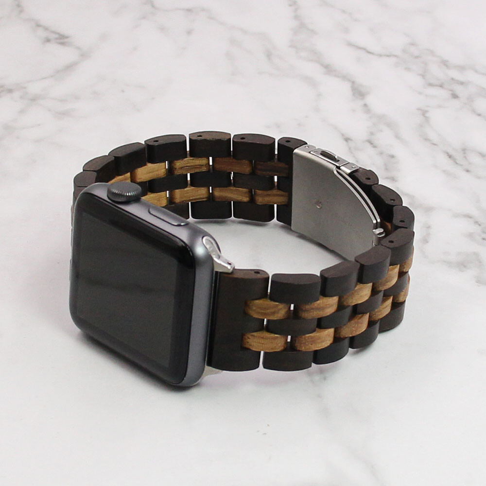 Wood Band Strap for Apple Watch Series 1-10 Ultra 38/40/41/42/44/45/46/49mm