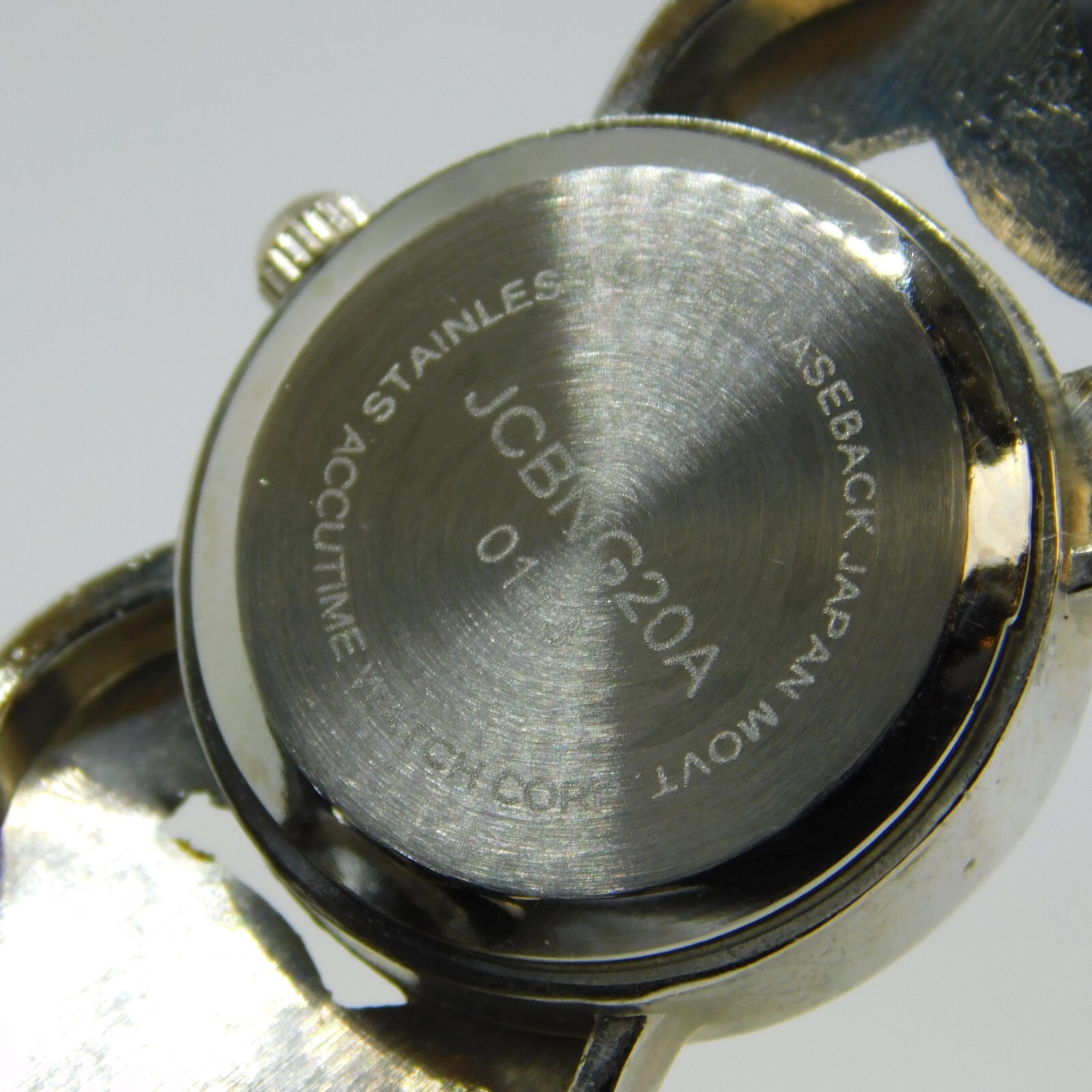 ACCUTIME WATCH CORP. JCBNG20A Enameled Women’s Watch Sz. 6 3/4″ New Battery