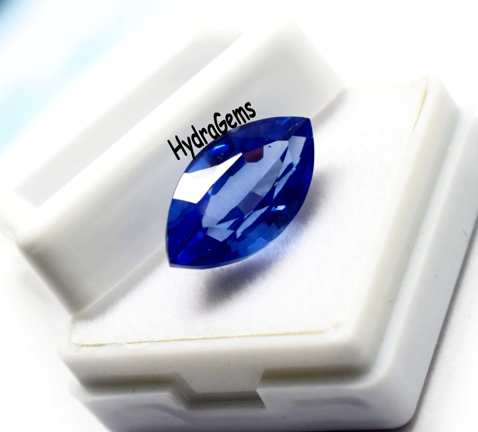 Madagascar Sapphire Gemstone 9.65 Ct Apx. Certified Marquise Blue Loose Gemstone