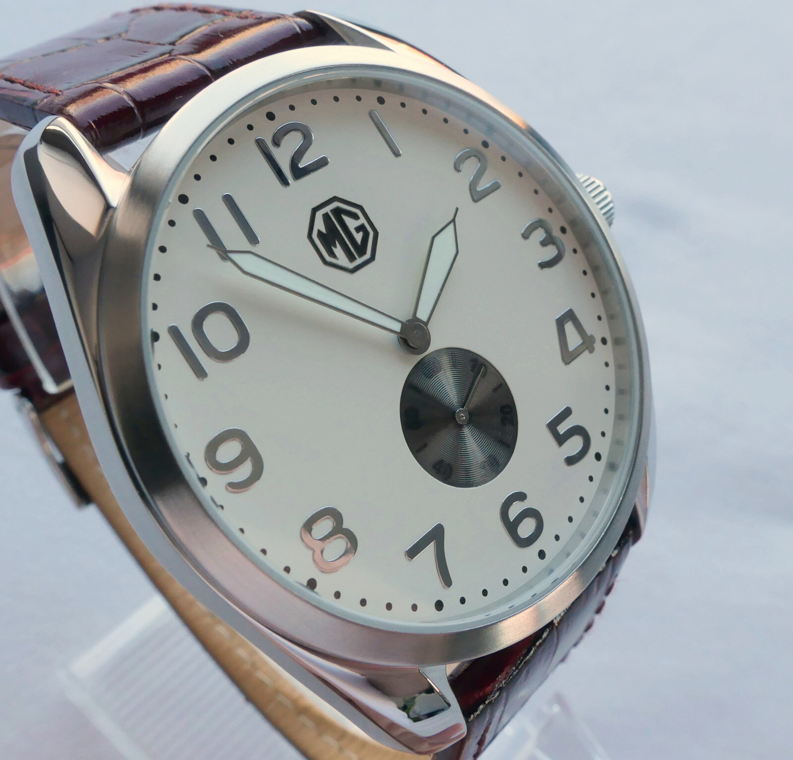 MG Morris Garages BMC MGA MGB Classic Aviator Driver Sport Car Accessory Watch