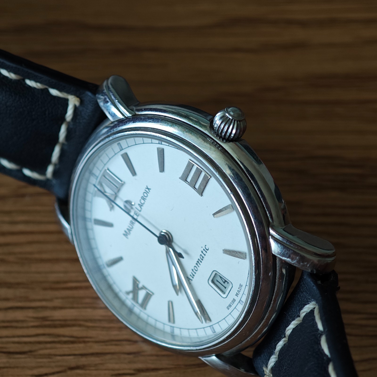 Maurice Lacroix Pontos 68775 Automatic Swiss Made Rare Men’s Watch