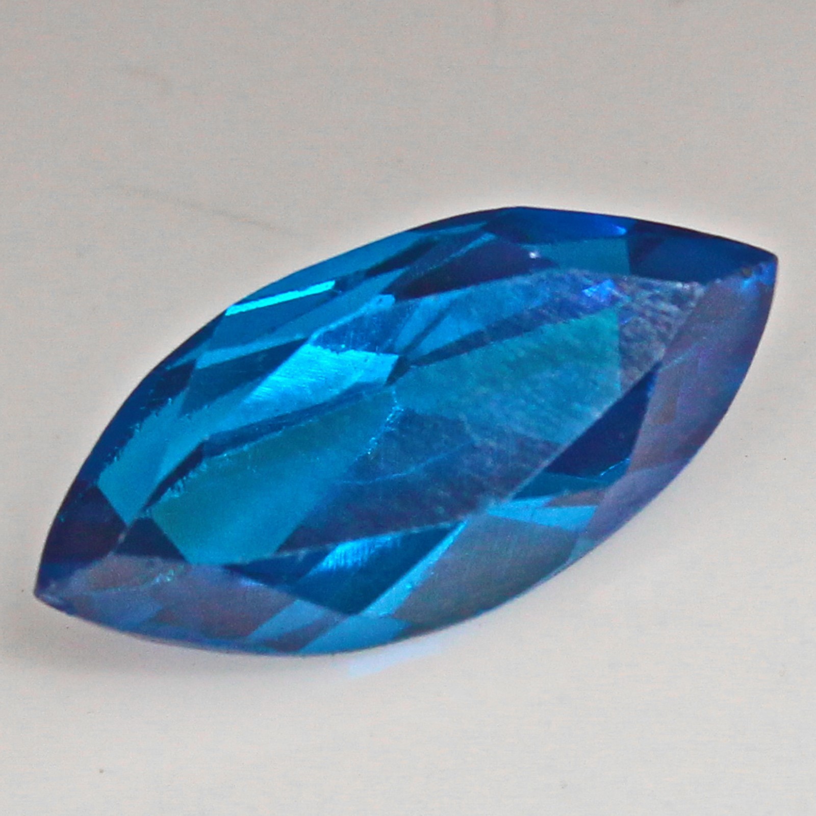 Natural Certified Brazil Nasiba Paraiba Tourmaline 2.5×5 MM Marquise Gemstone