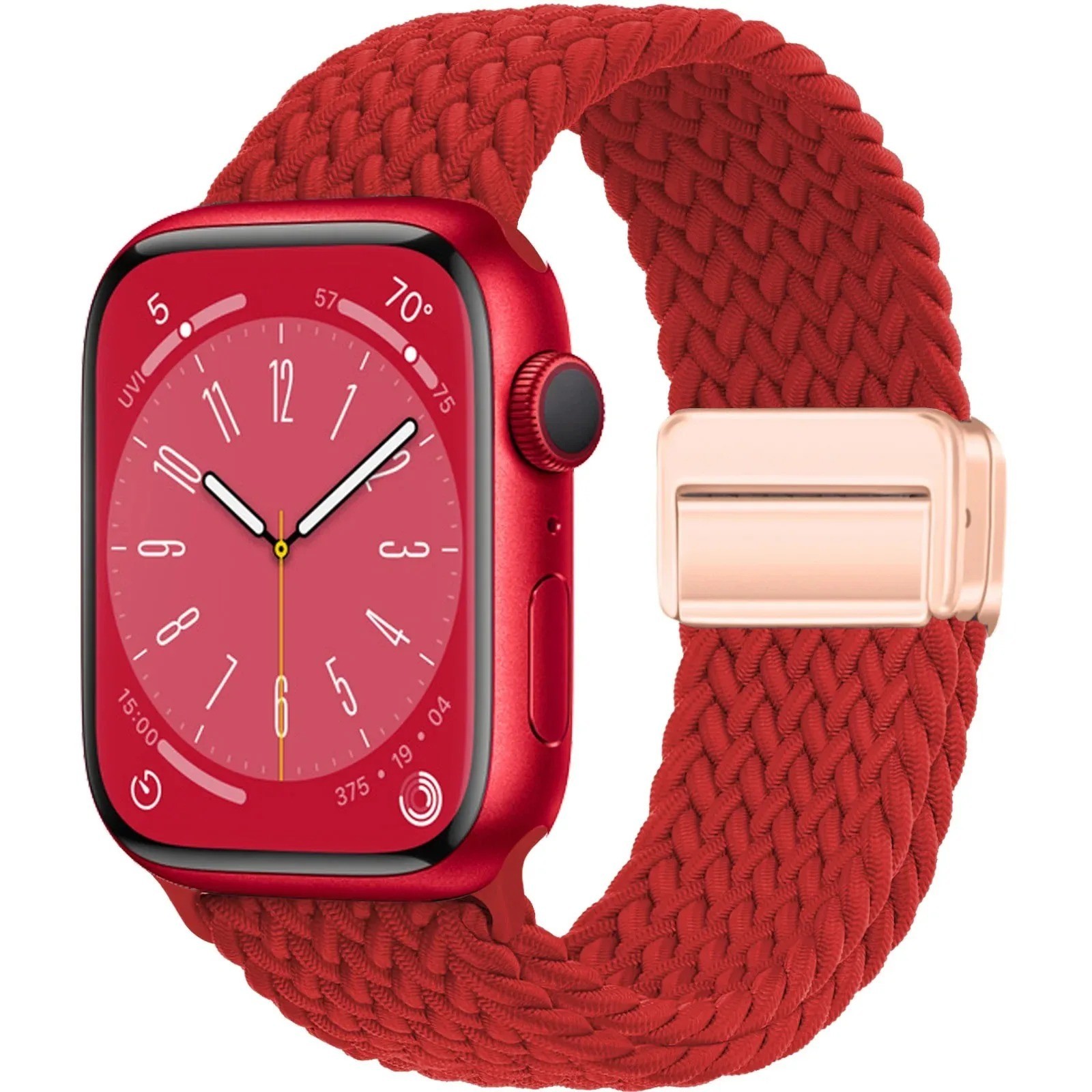 Braided Magnetic Watch Band Strap 38-49mm Bracelet Smartwatch Sport