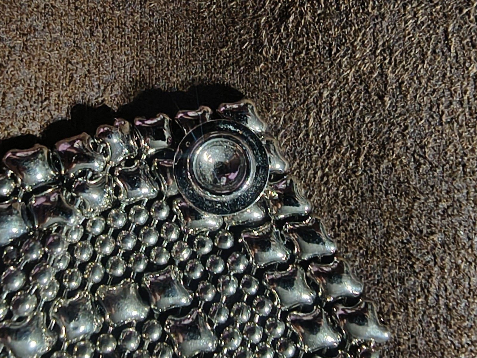SG Liquid Metal Silver Mesh Bracelet 7 1/4″ B10