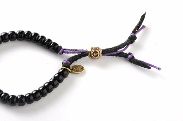 EVANGELION [VIVIFY x RADIO EVA] W Cord Beads Bracelet (SHOGOUKI) MADE IN JAPAN