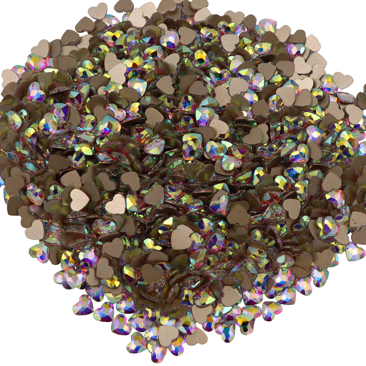 Crystal Flat Back Nail Art Glitter Rhinestone Glass Strass Manicure Tips Charms