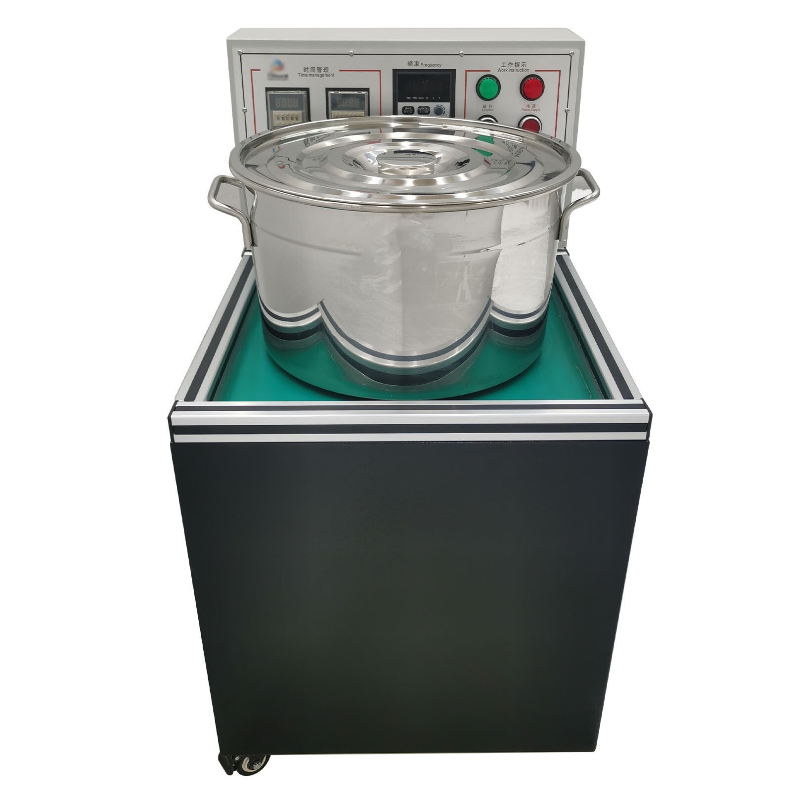 Magnetic Polishing Grinding Machine 220V Polishing Deburring Machine 6KGCapacity