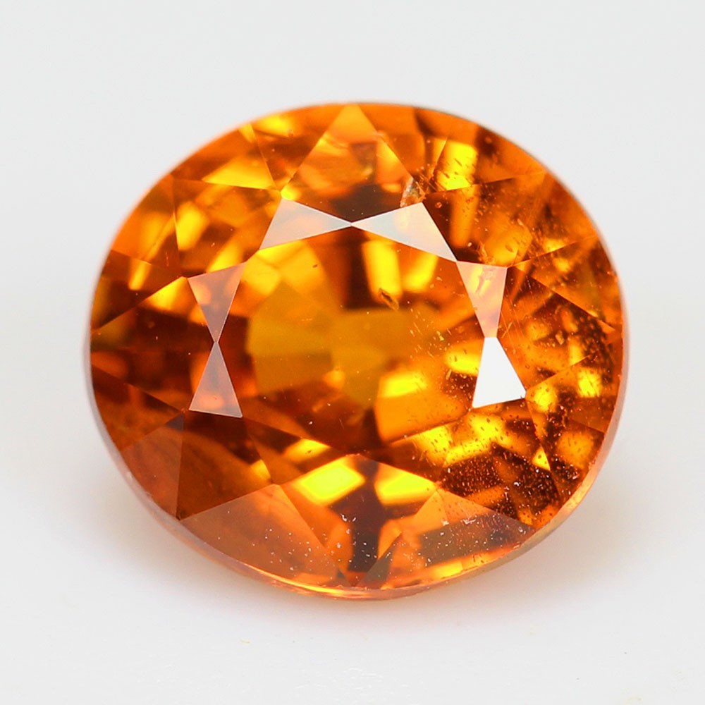 1.32 Carats Fanta Orange Natural Unheated Oval Shape Spessartite Garnet Gemstone