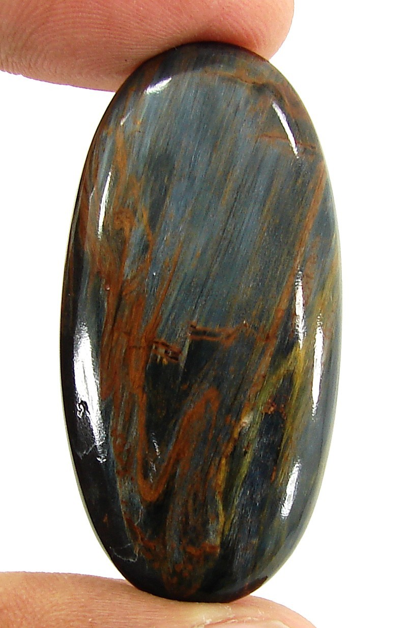 42.10 Ct Natural Pietersite Loose Gemstone Cabochon Wire Wrap Stone – 19525