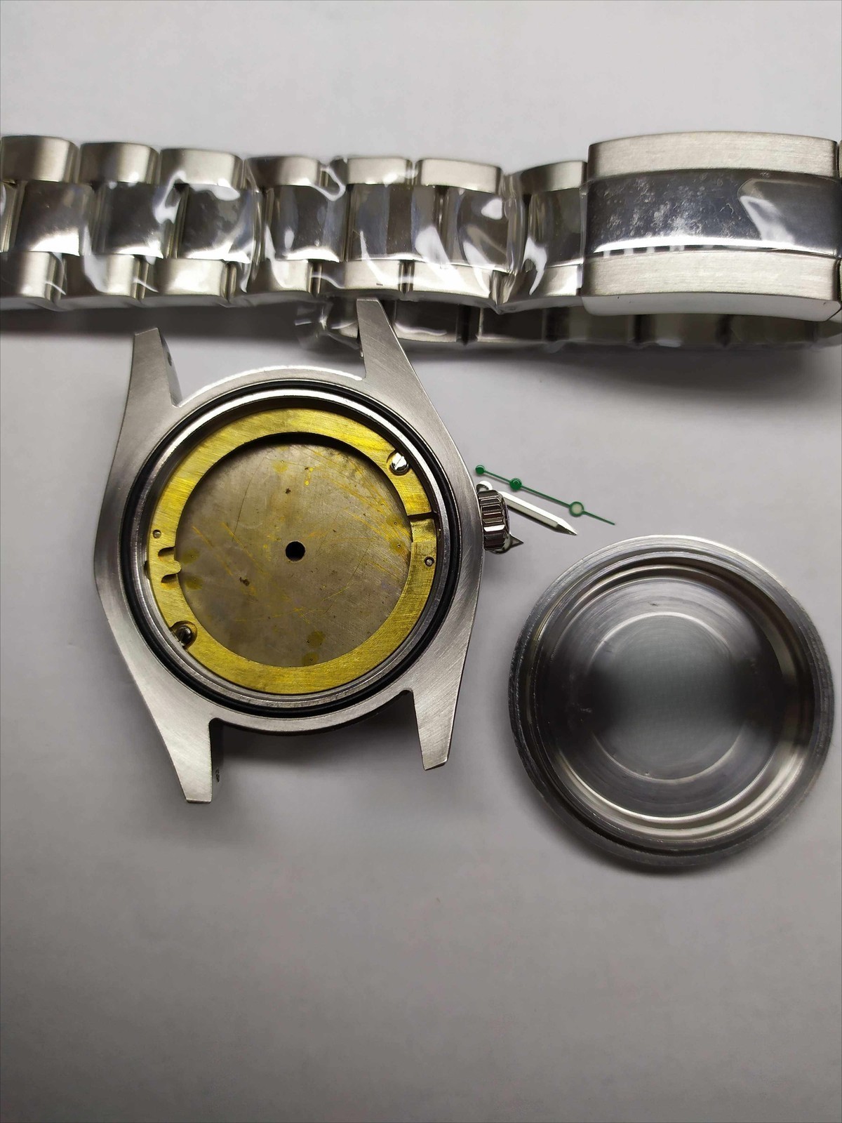 40mm Stainless Steel Watch Case With Band Kit for R A-King 2824 3230
