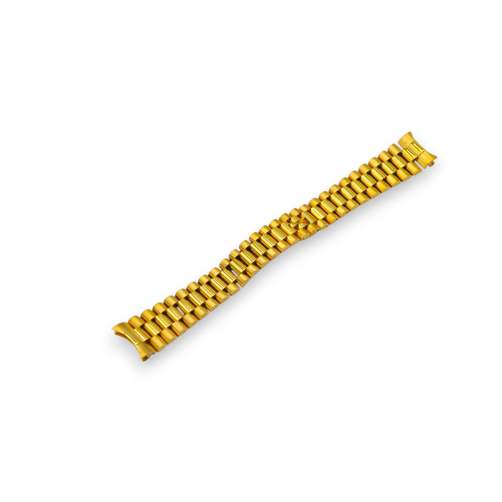 21mm Gold Steel Bracelet For Rolex 41mm Datejust II 124060, 126610LV, 126610LN