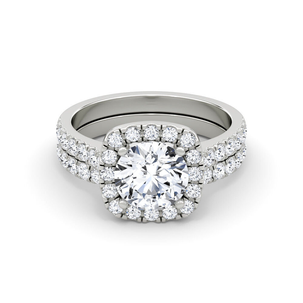 14k Ring E VVS2 2.25 Carat Lab-created Diamond IGI Certification Women Jewelry