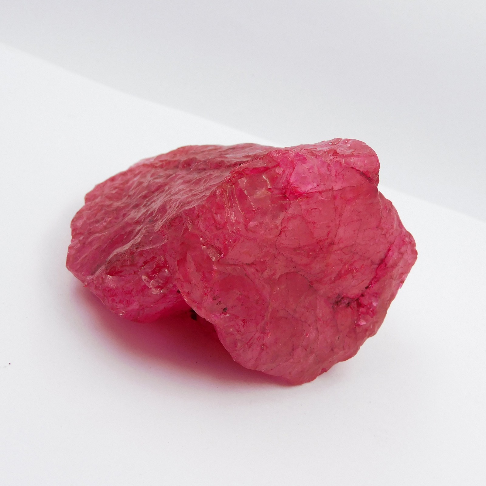 Ruby Red 1222 Ct Red Ruby Natural Huge Size Uncut Rough CERTIFIED Loose Gemstone