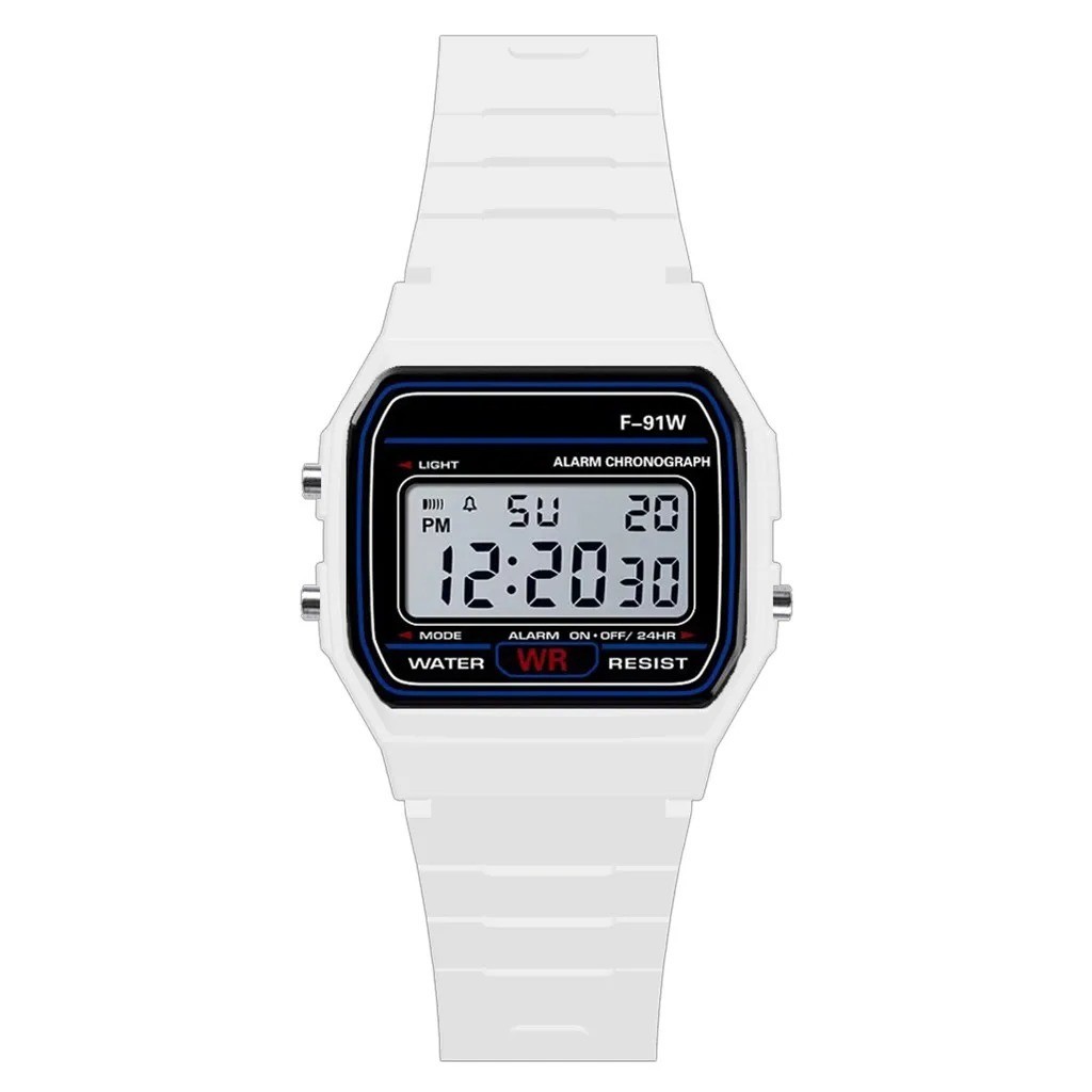 Casieo F-91W-1YER Casual Resin Digital Watch – Black