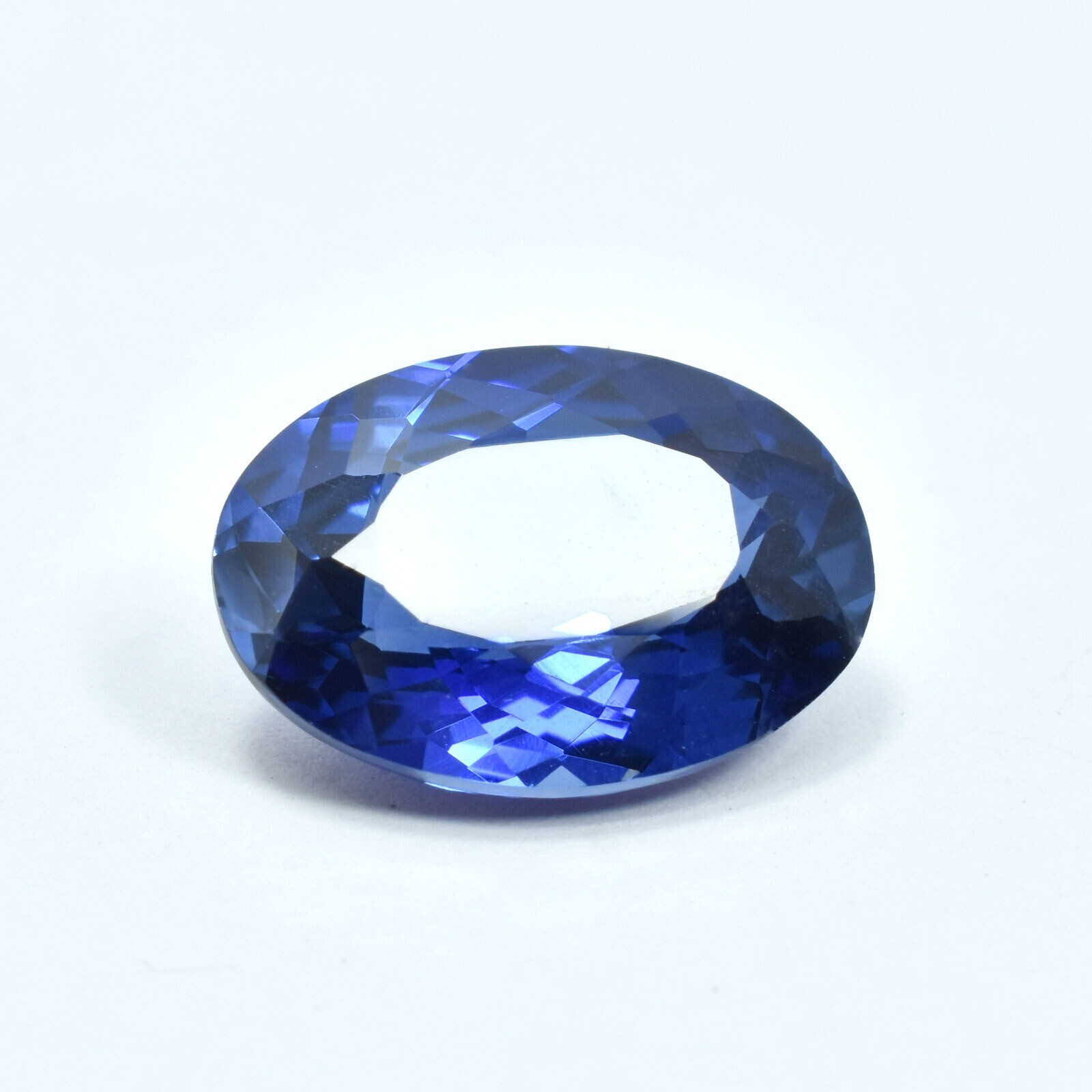Blue Tanzanite Oval Cut Extremely Rare Natural 8-9 Ct Loose Gemstone CERTIFIED