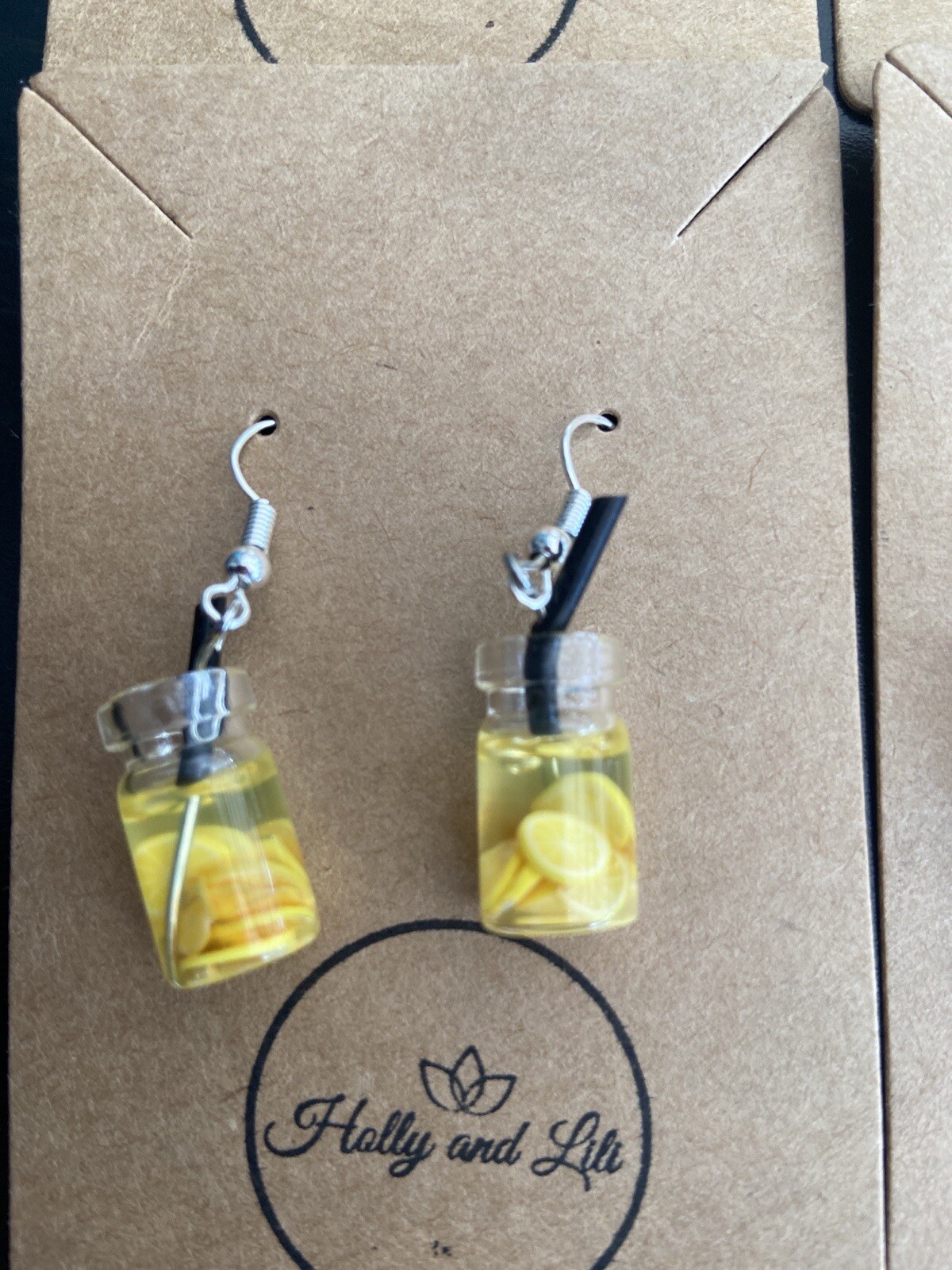 Fruit Water Boba Tea Bubble Tea Charm Novelty Earrings 12 Variations Available