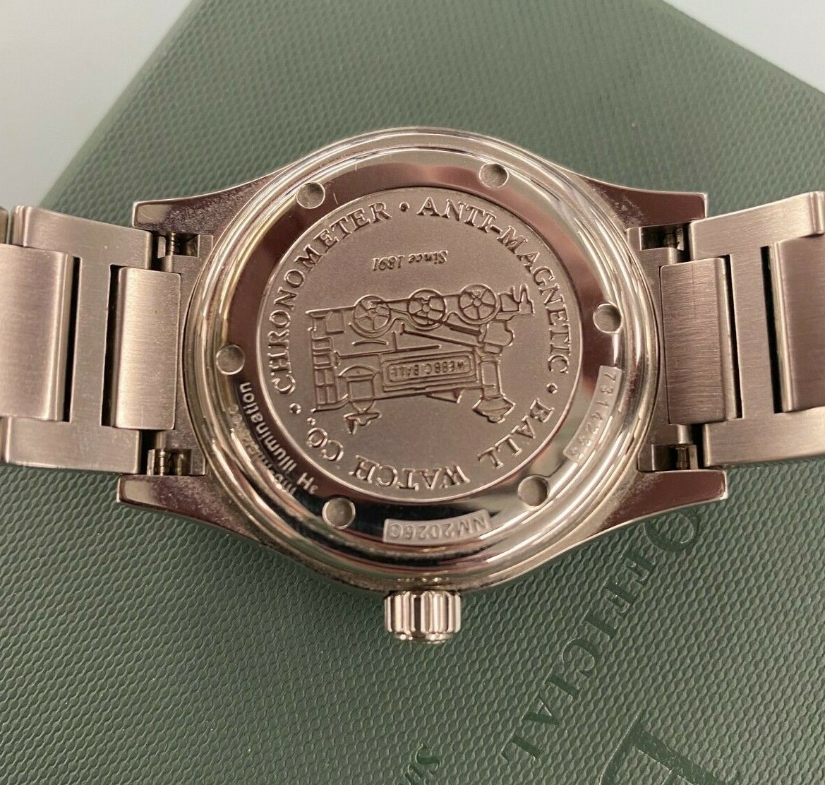 Ball Engineer II Pioneer Stainless Steel Watch NM2026C-S4CAJ-SL