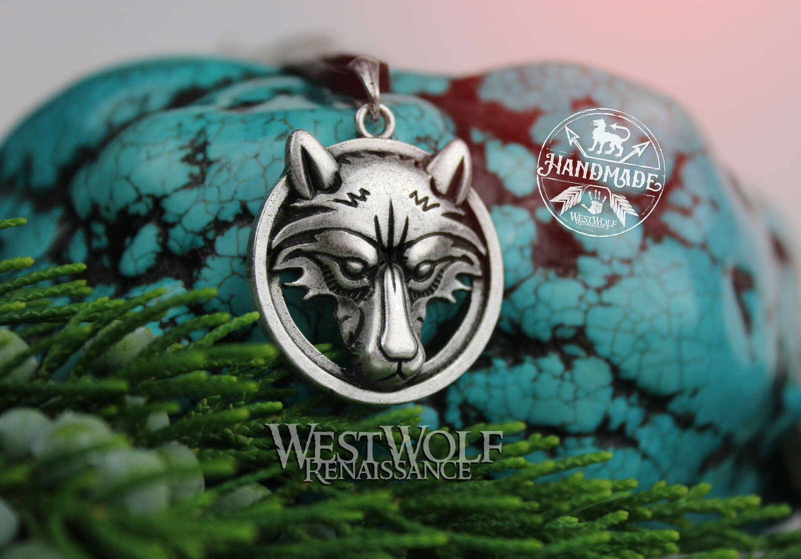 Wolf Head Pendant — Norse/Fenrir/Wolves/Warg/Werewolf/Medieval/Jewelry