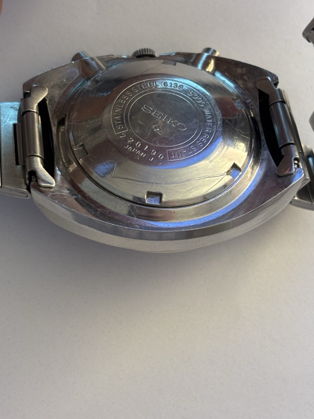 Seiko 6139-6005 “Cevert” Automatic Chronograph Watch Original 1972