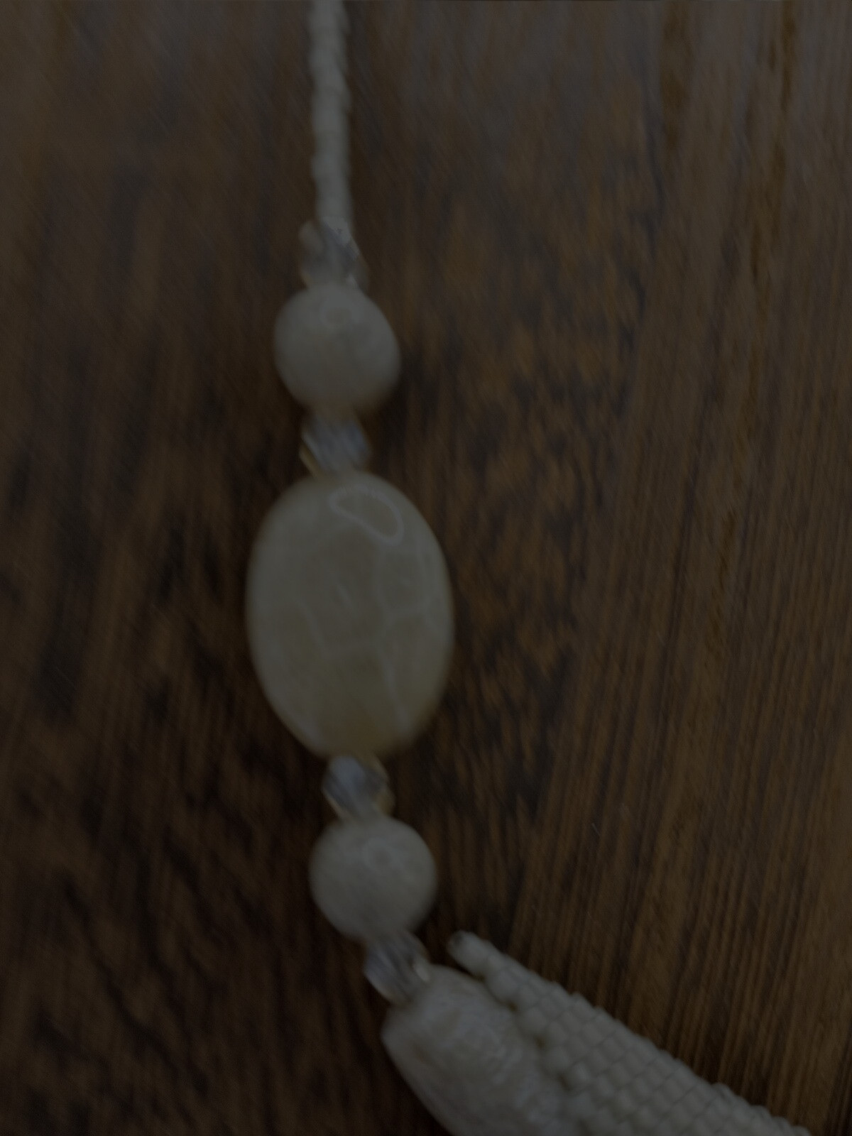 Boho Style Natural Stone Necklace with Earrings & Mother of Pearl Bracelet