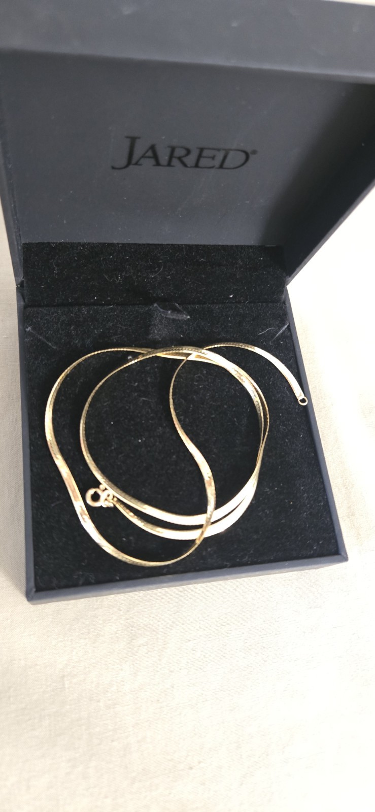 Jared 14k Yellow Gold Herringbone Chain 20 Inch, 2mm, 3 gram