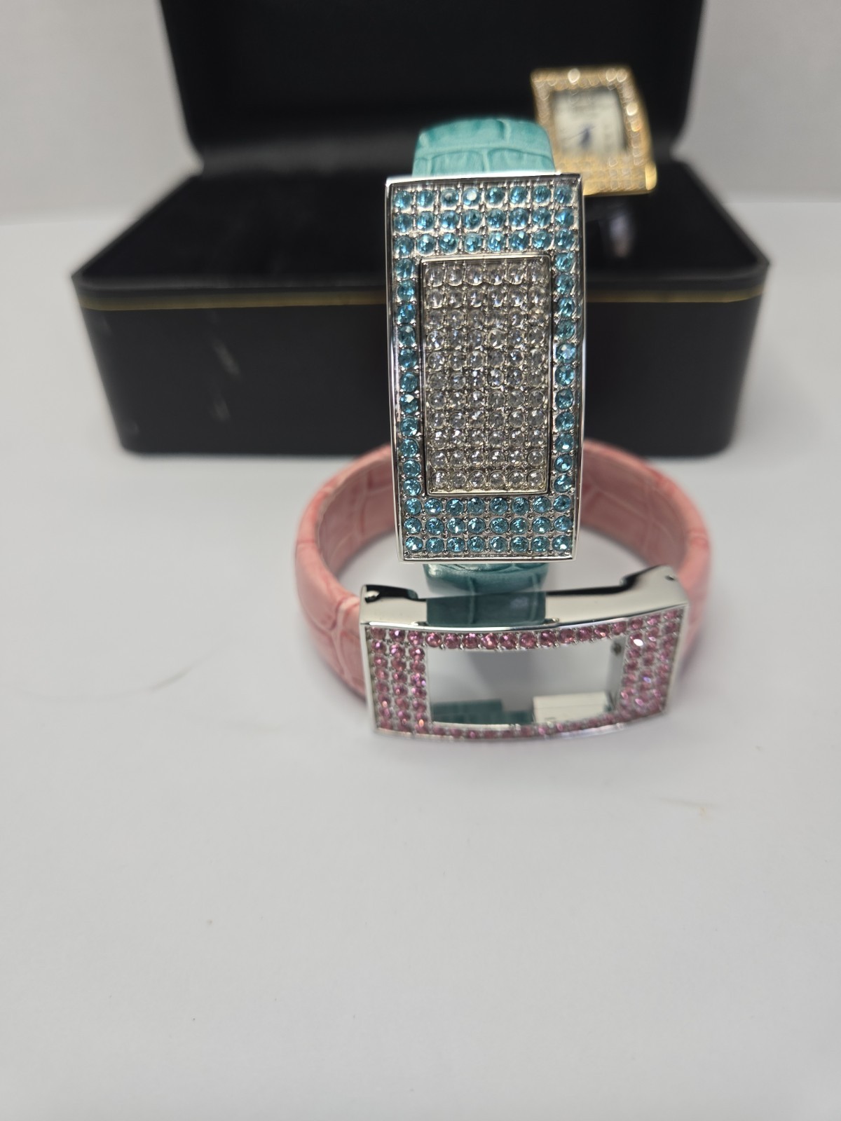 Real Collectibles by Adrienne Box Set, Interchangeable Watch & Chrystals