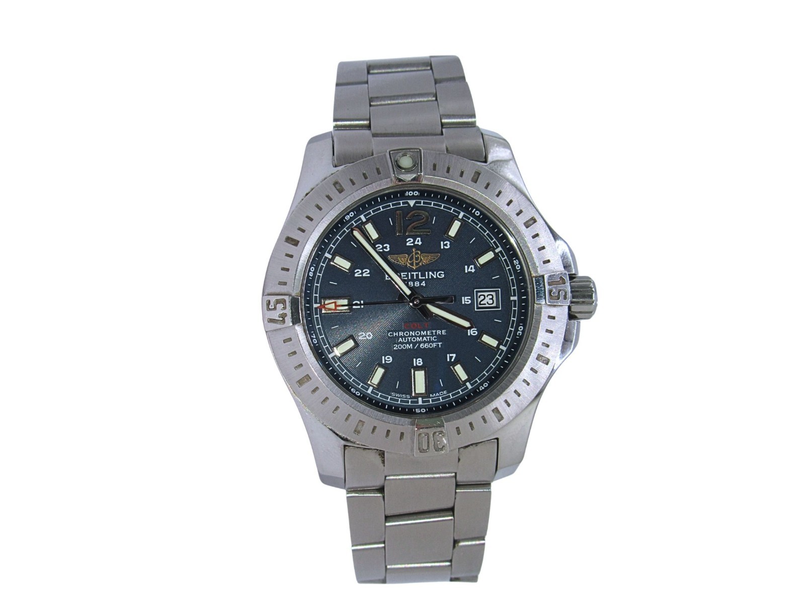 Breitling Colt A17388 44mm Blue Dial Stainless Steel Automatic Watch