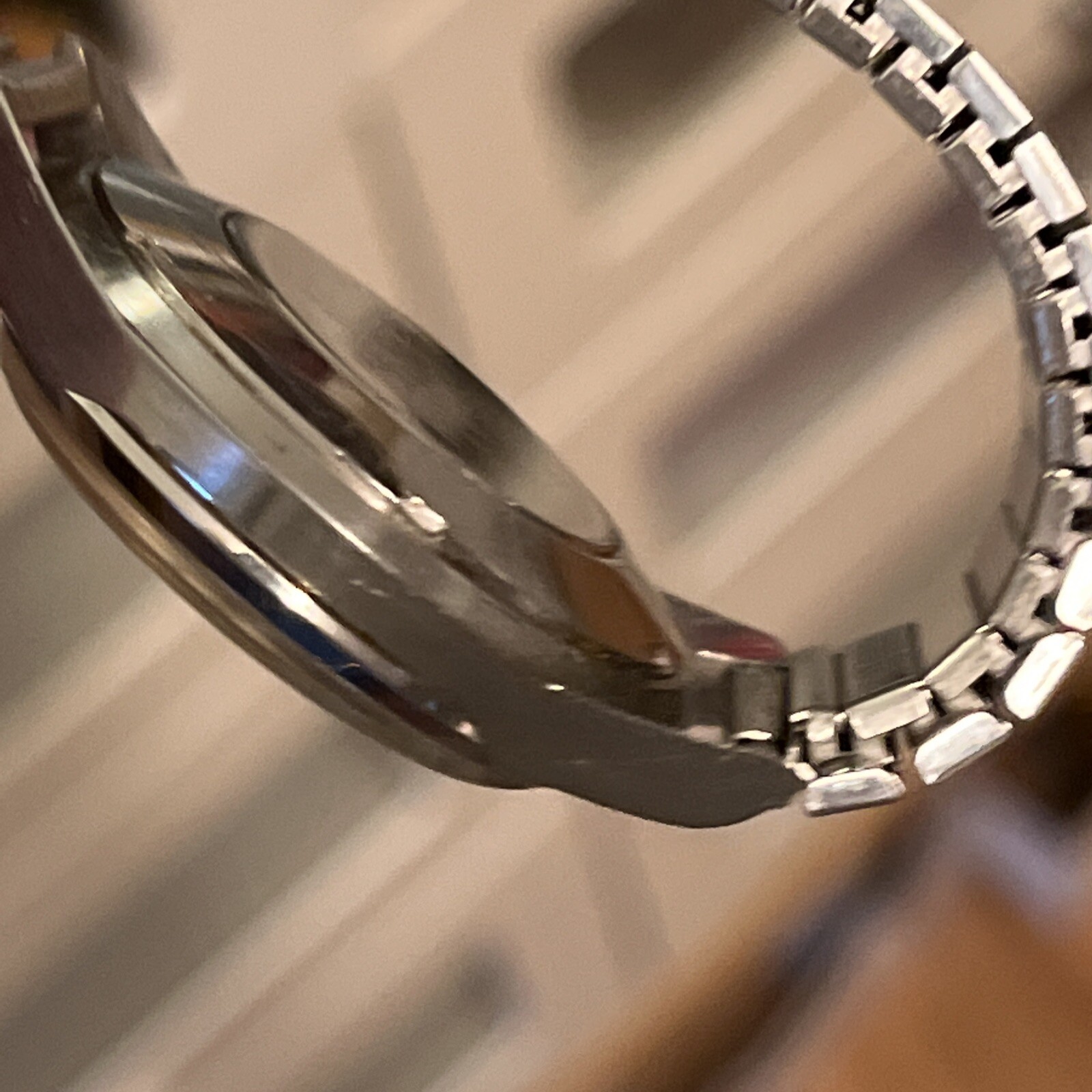 Rare Mirror Aureole 25 Jewel Automatic Incabloc All Stainless Men’s watch