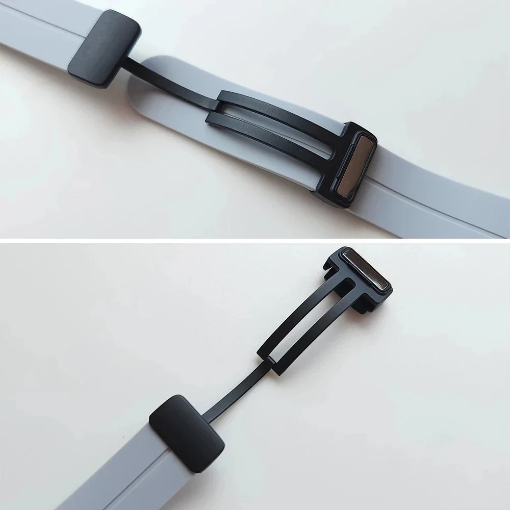 Correa de silicona 20/22mm para reloj – Banda repuesto smartwatch,