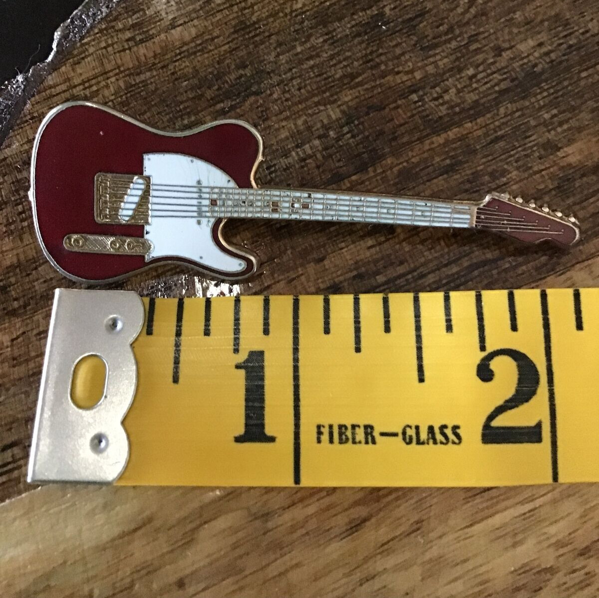 MINIATURE GUITAR PIN BY FUTURE PRIMITIVE U.S.A. *COLLECTIBLE