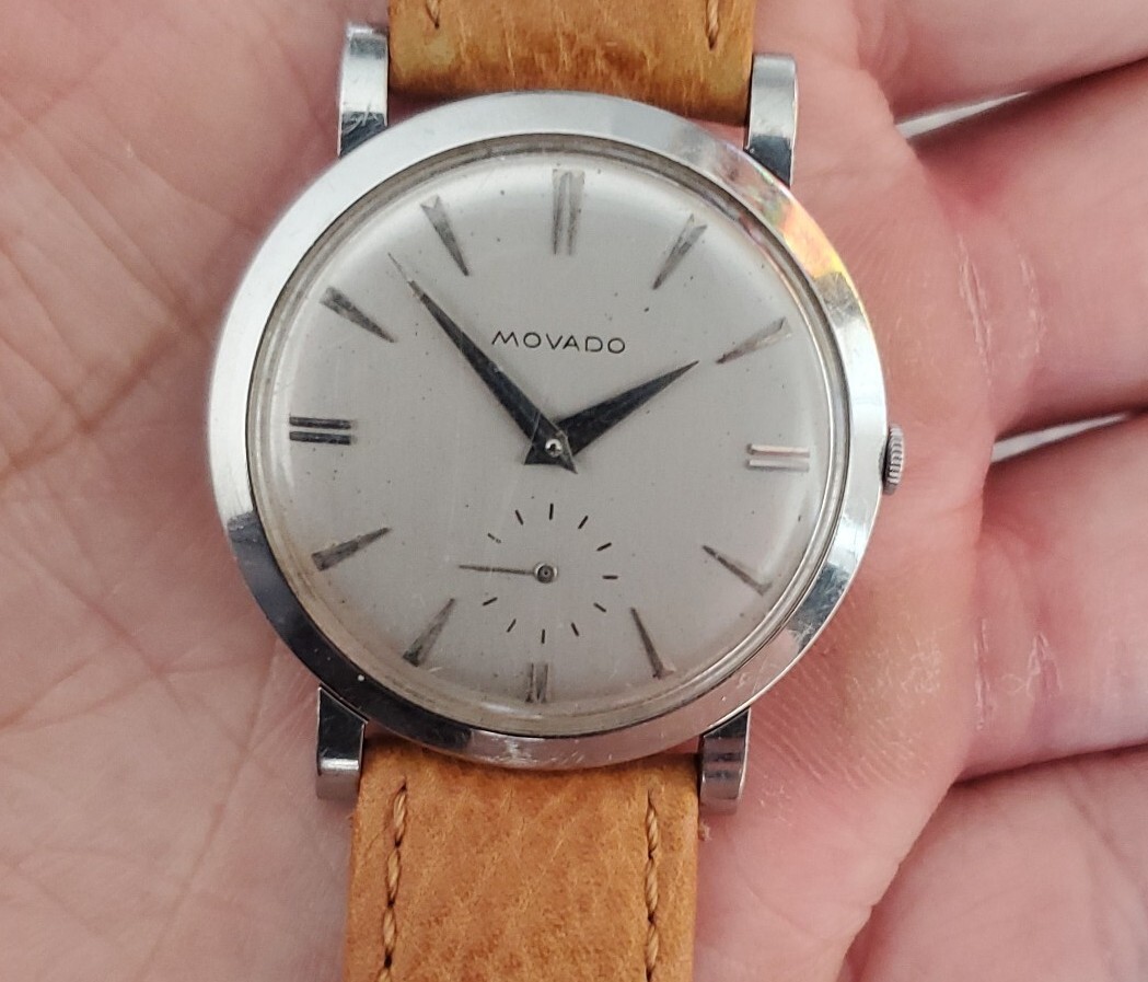 Vintage Movado Jumbo Calatrava Ultra Thin – VERY RARE
