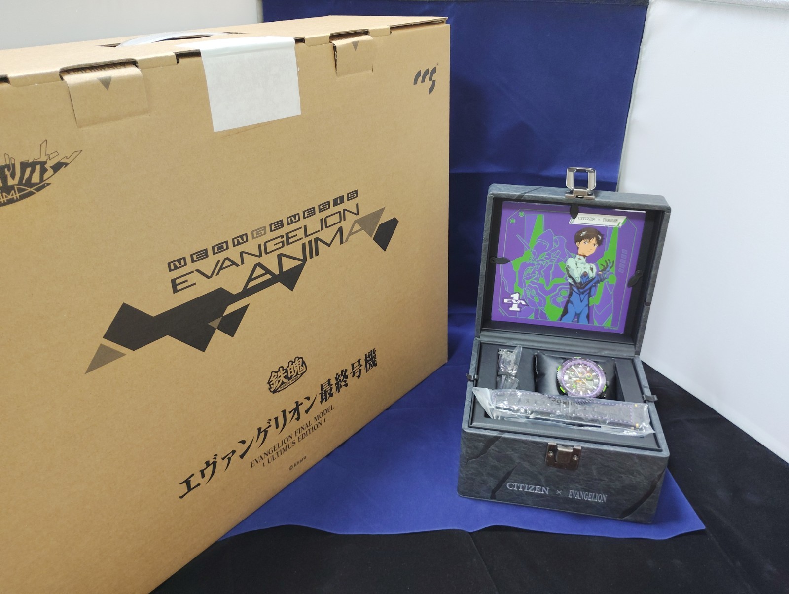 Evangelion Limited Citizen Promaster Watch CCSTOYS Mortal Mind Final Figure SET