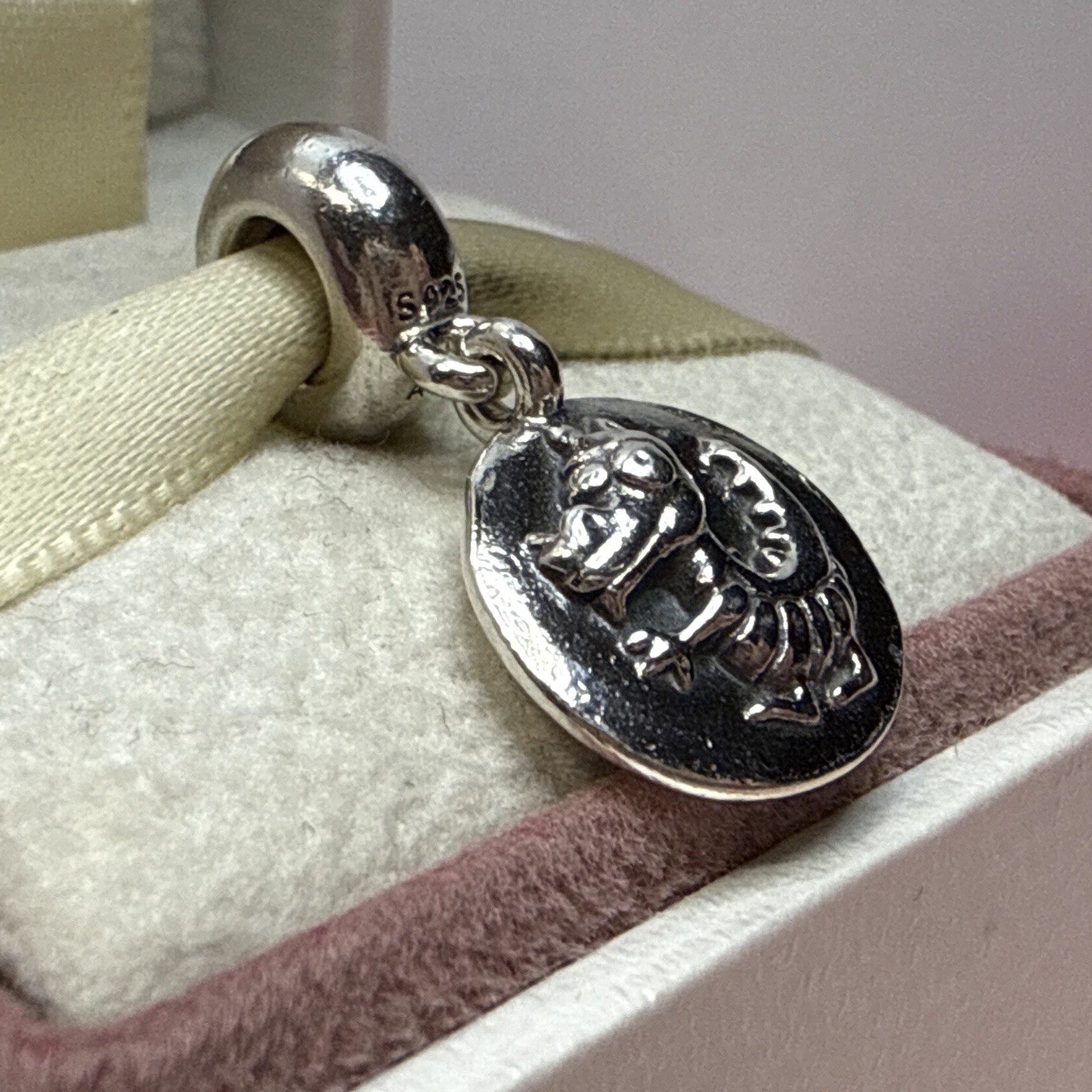 132A NWOT AUTH PANDORA SS CHINESE ZODIAC DRAGON DANGLE #790878 RARE/RETIRED!