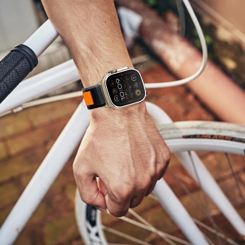 Nylon Trail Loop Strap for Apple Watch Ultra 49mm Series 11 10 9 8 7 SE